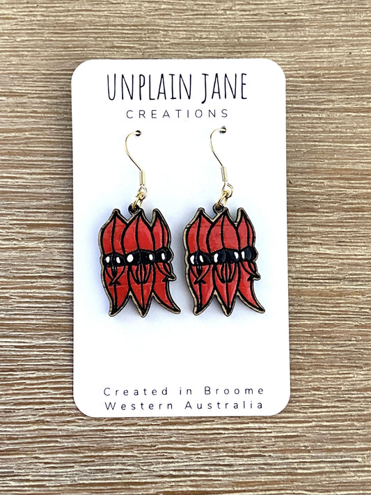 Sturt Desert Pea (Swainsona formosa)