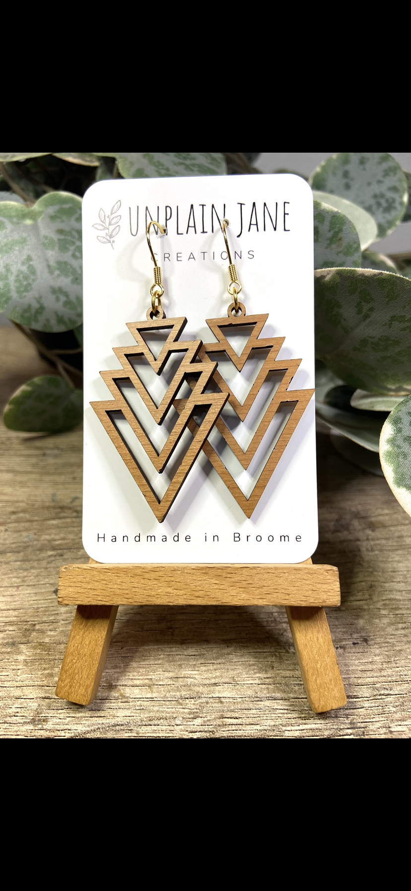 Wood veneer arrow large