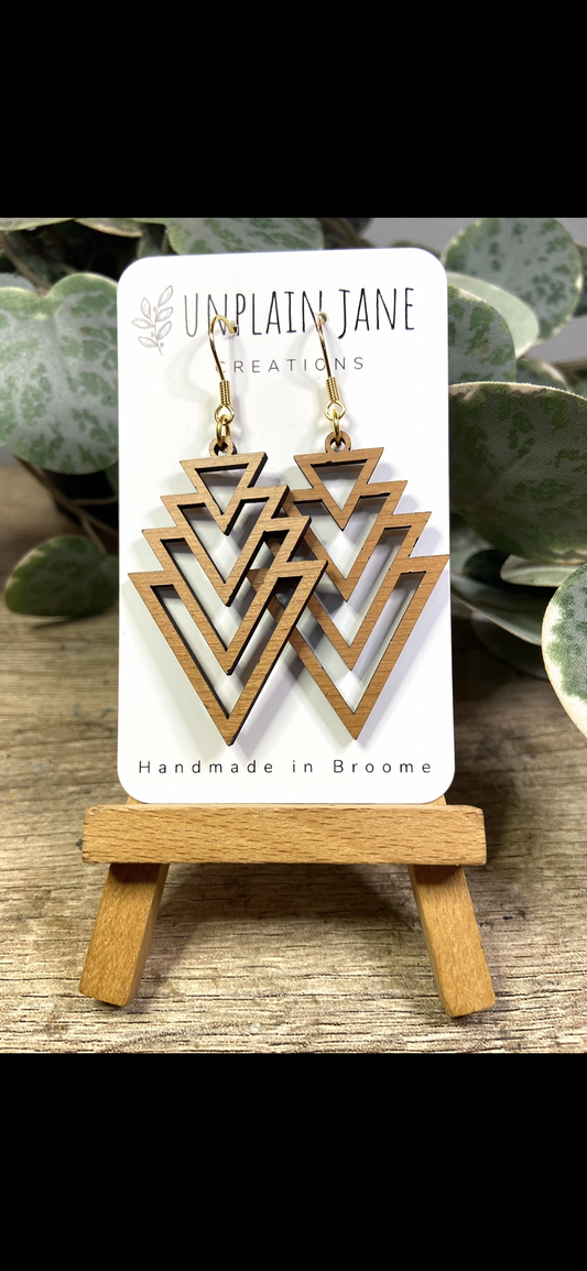 Wood veneer arrow large